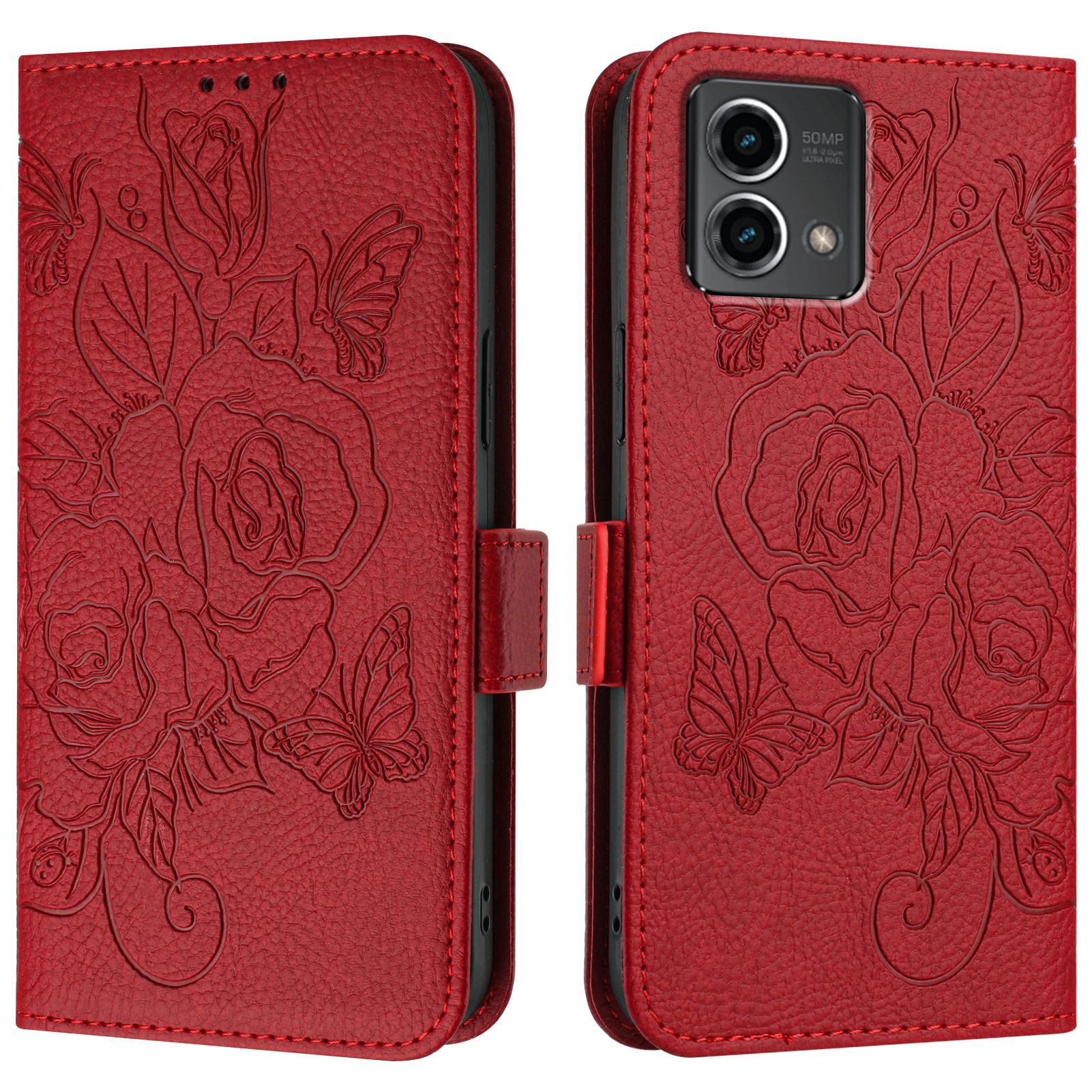 Phone Cases Moto G 2025 - Leather Wallet Flip Case For Motorola