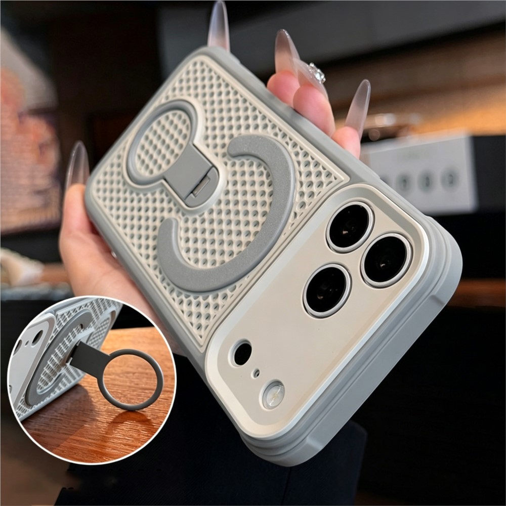 Heat Dissipation Case - Honeycomb Hole Heat Dissipation Ring Stand