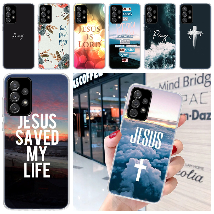 Phone Cases Jesus - God Jesus Pray For Samsung Galaxy
