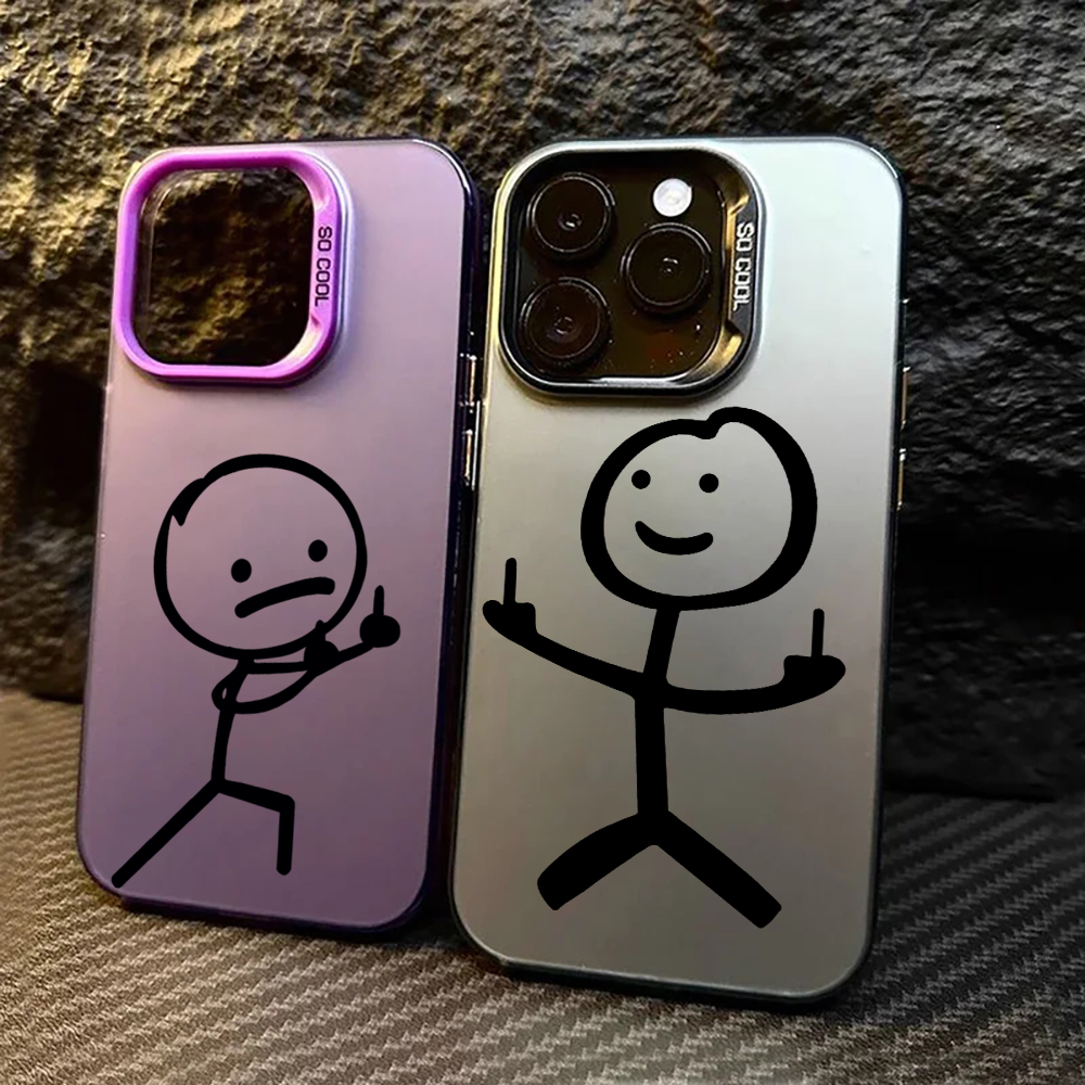 Phone Cases Xiaomi 14 - Cute Cartoon Matchman Phone Case For