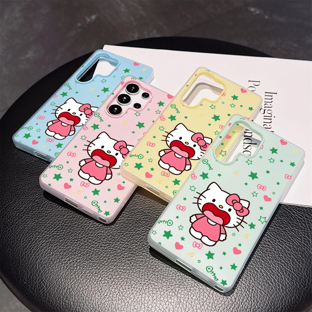 Phone Cases Hello Kitty - Funny Open Mouth Hello Kitty Phone