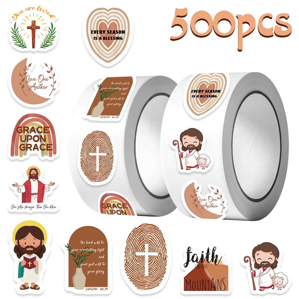 Phone Cases Jesus - 500pcs Jesus Bible Sticker For Laptop