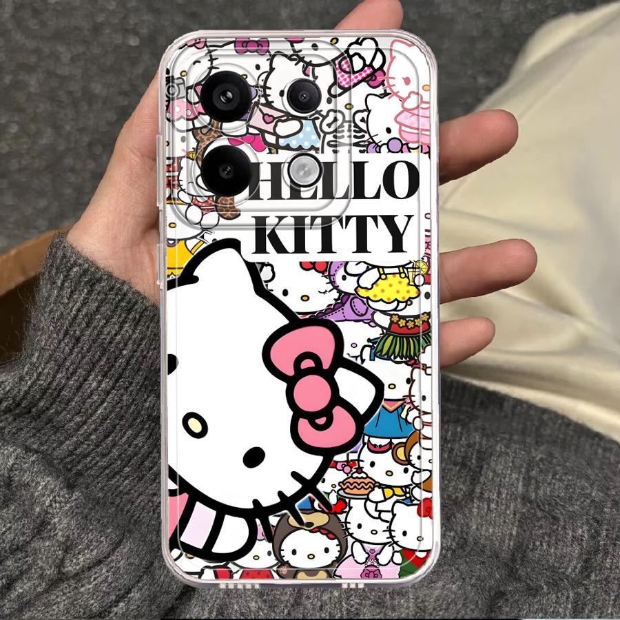 Phone Cases Hello Kitty - Cartoon Hello K-Kittys Clear Phone Cover