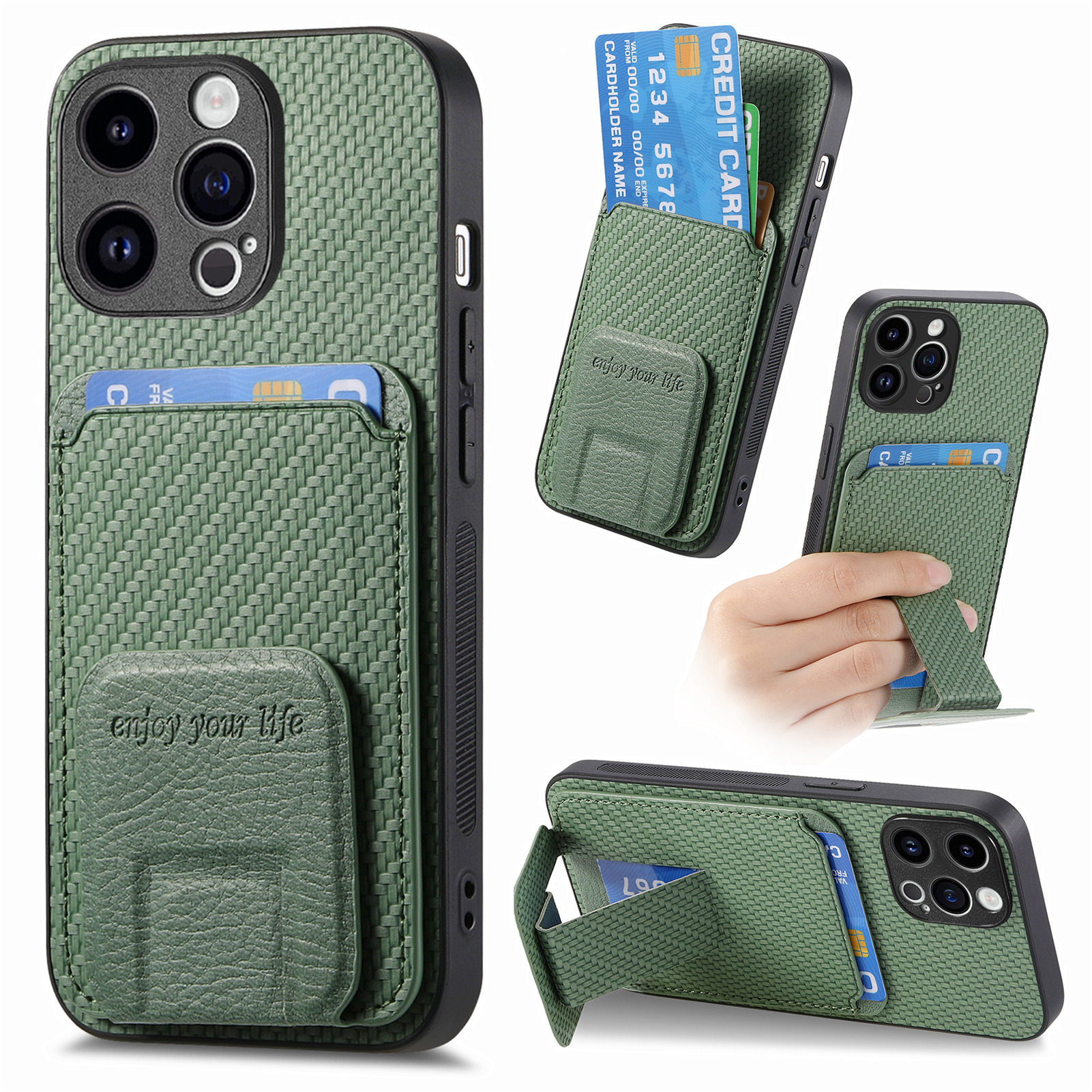 Phone Cases Moto G 2025 - Magnetic Card Holder Case For Motorola