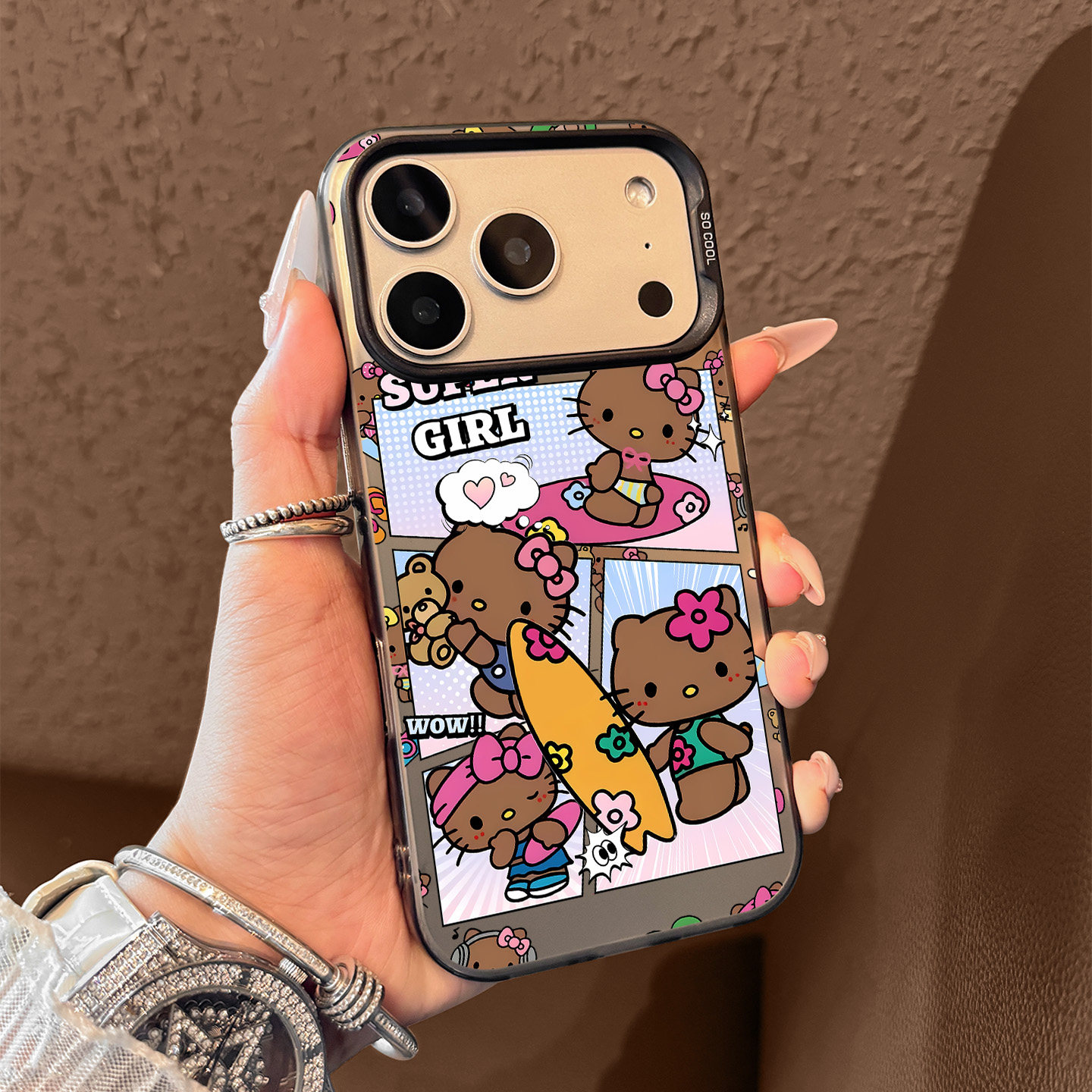 Phone Cases Hello Kitty - Summer Surf Hello Kitty Pattern Phone