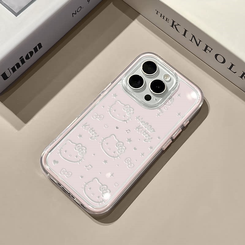 Phone Cases Hello Kitty - Cute Hollow out Hello Kitty Soft