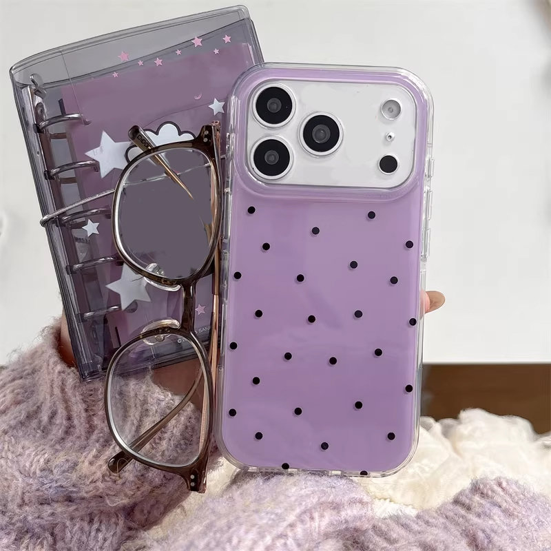 Korean Ins Girl Simple Purple  - Phone Cases For Girls ulasan dan harga
