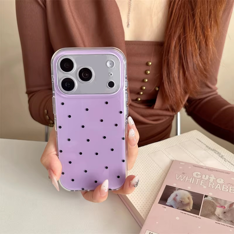 Korean Ins Girl Simple Purple  - Phone Cases For Girls ulasan dan harga