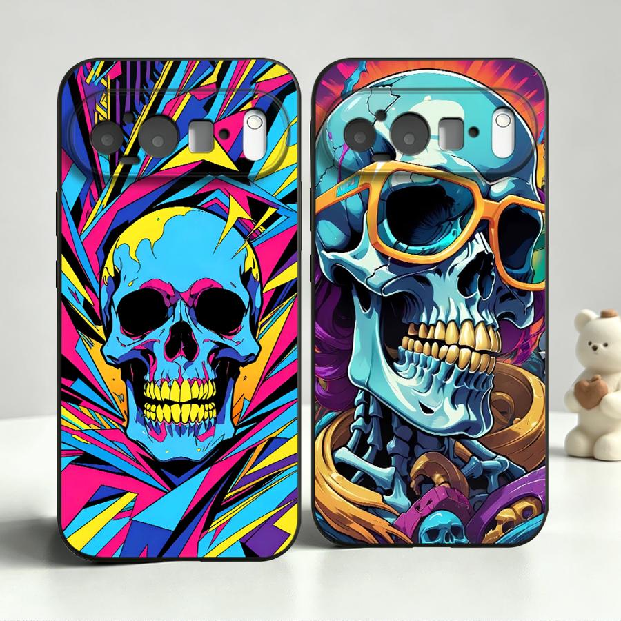 Neon Pop Art Skull Case for Go - Phone Cases Google Pixel 10 Pro ulasan dan harga