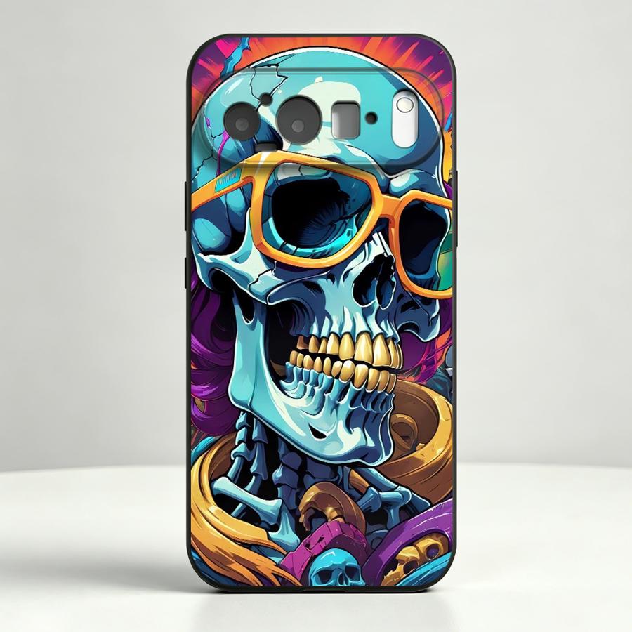 Neon Pop Art Skull Case for Go - Phone Cases Google Pixel 10 Pro ulasan dan harga