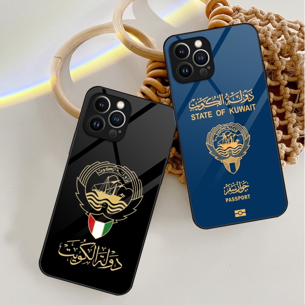 Kuwait Passport Flag Map Magne - Phone Cases Kuwait ulasan dan harga