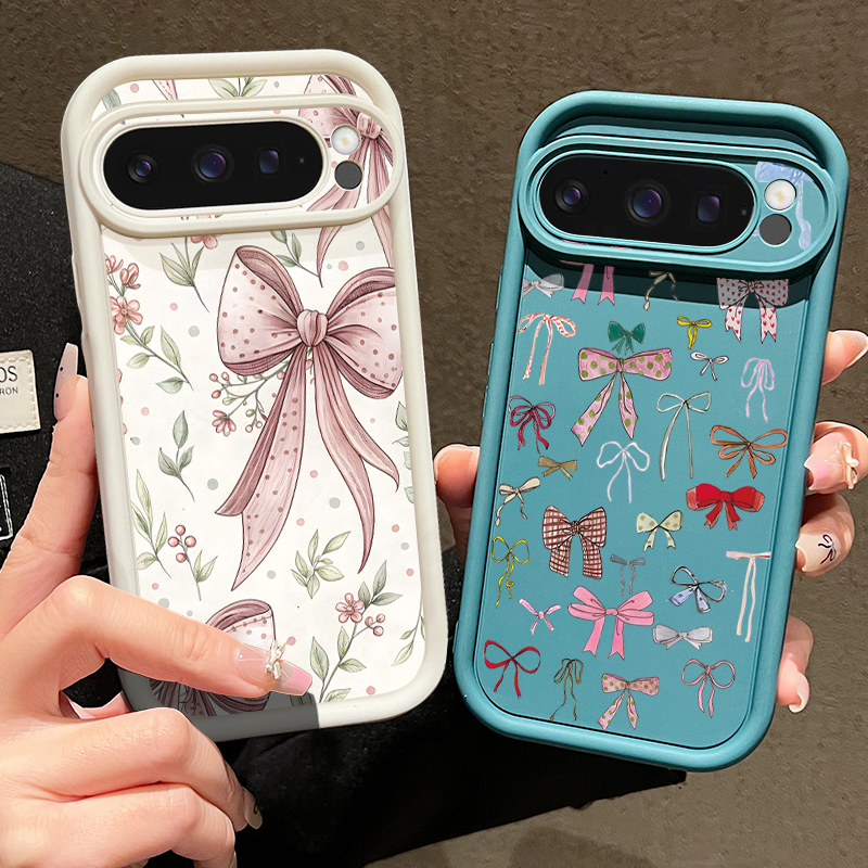 Love Hearts Bow Pattern Phone  - Phone Cases Google Pixel 10 Pro ulasan dan harga