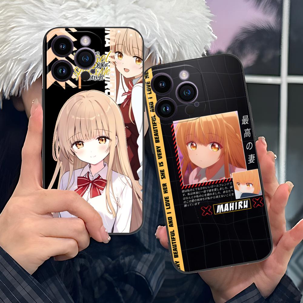Angel Mahiru Shina Anime Phone - Phone Cases For Iphone 16 ulasan dan harga