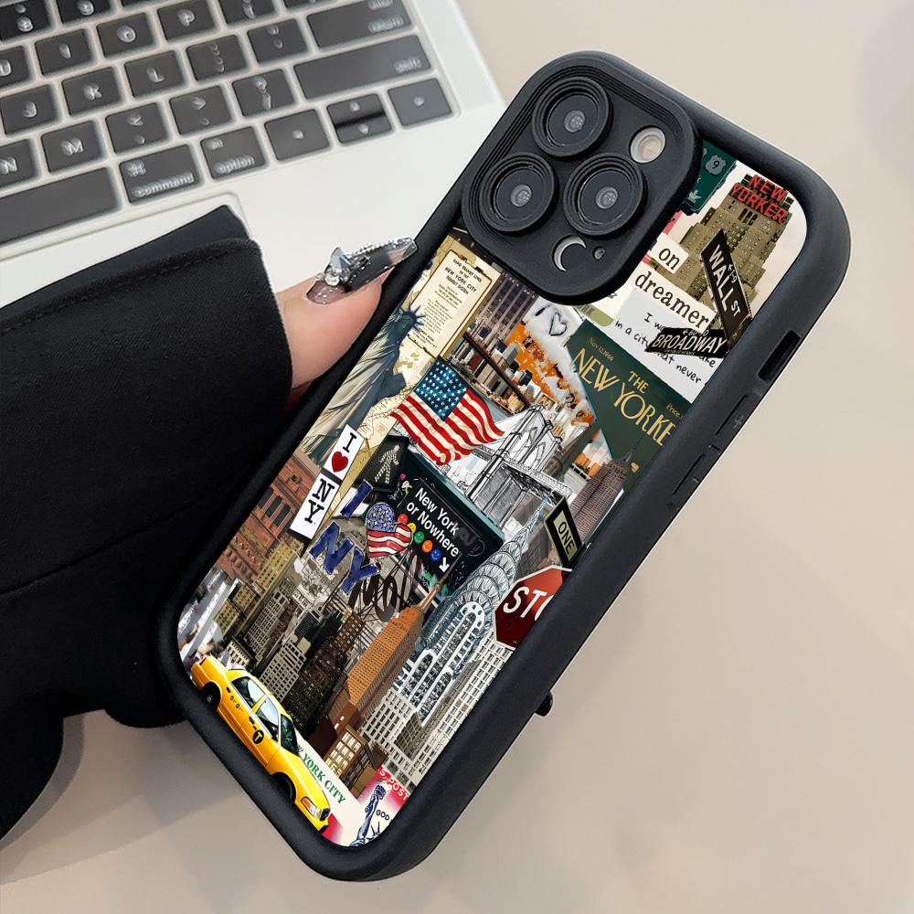 New York City Thicken TPU Mobi - Phone Cases York ulasan dan harga