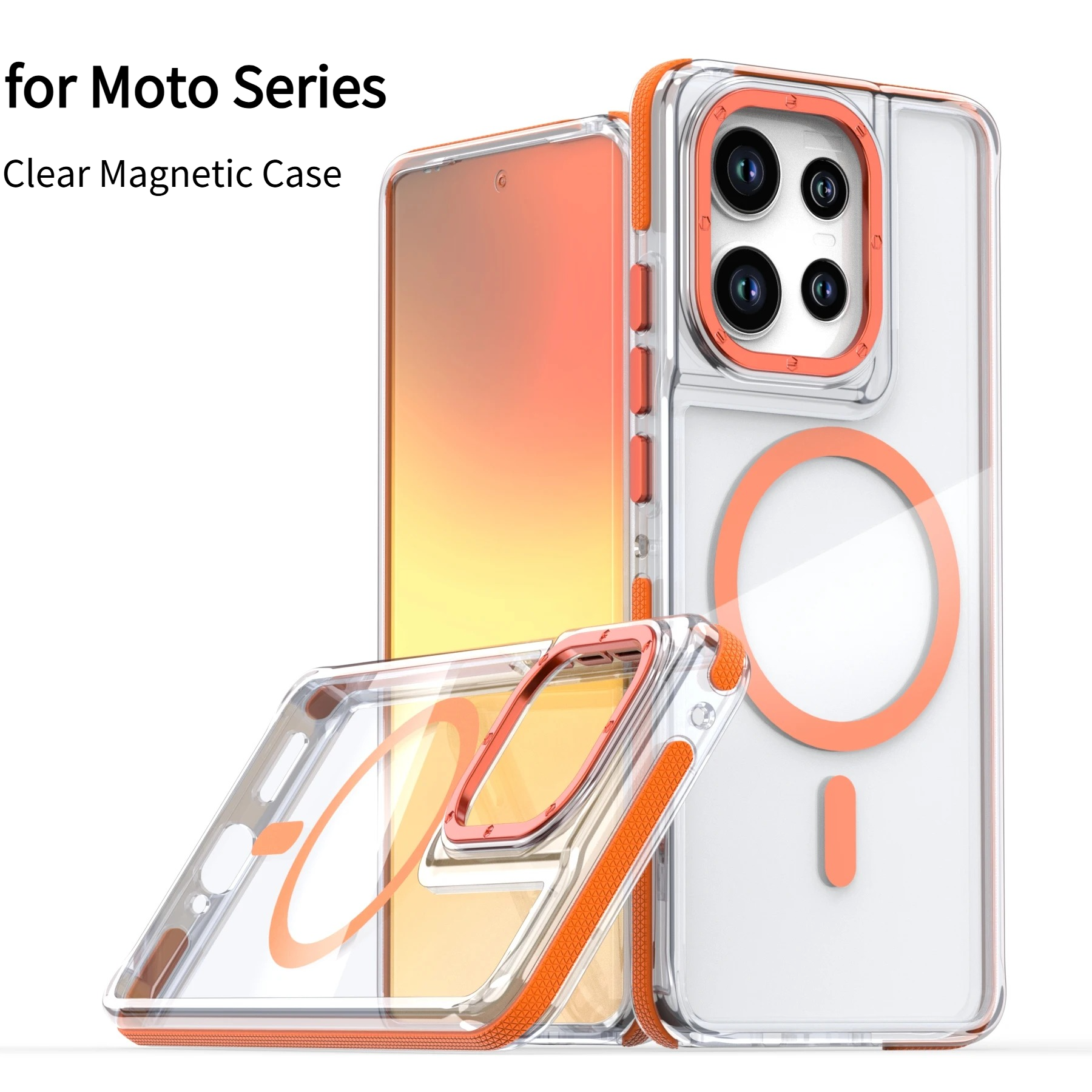 Luxury Shockproof Transparent  - Phone Cases Moto G 2025 ulasan dan harga