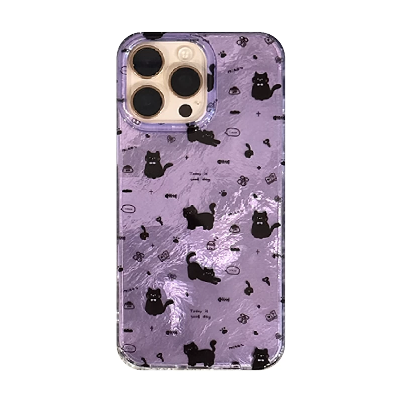 Ins Cute Girl Flower Purple Fu - Phone Cases For Girls ulasan dan harga