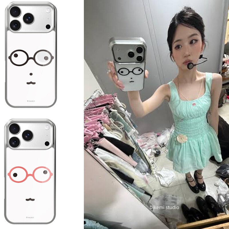 INS Korea Kawaii Cute Glasses  - Phone Cases For Girls ulasan dan harga