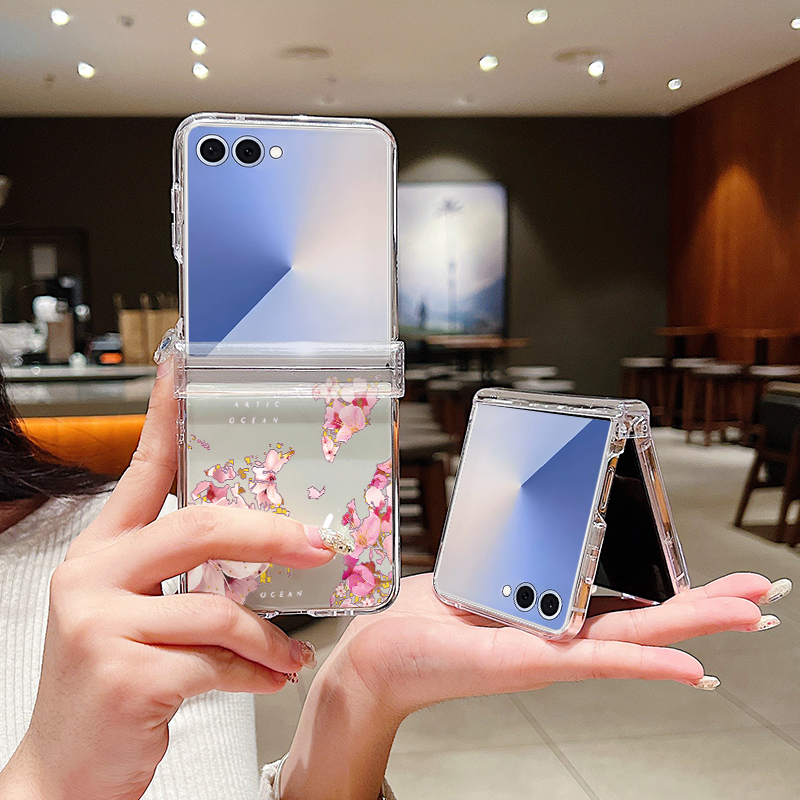 Pink Flower Printed Phone Case - Phone Cases Hard ulasan dan harga