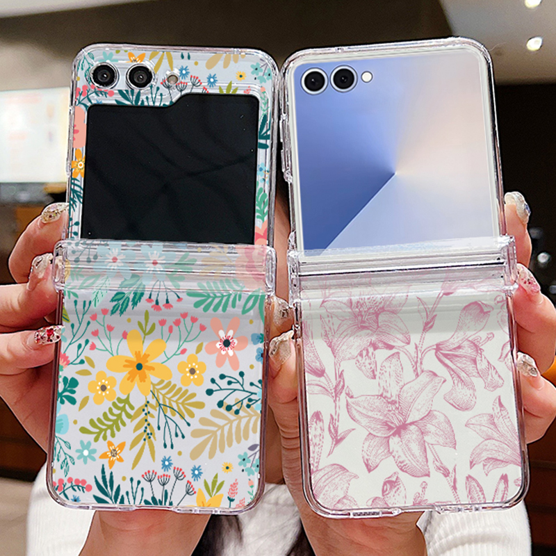Colored Flowers Print Phone Ca - Phone Cases Hard ulasan dan harga