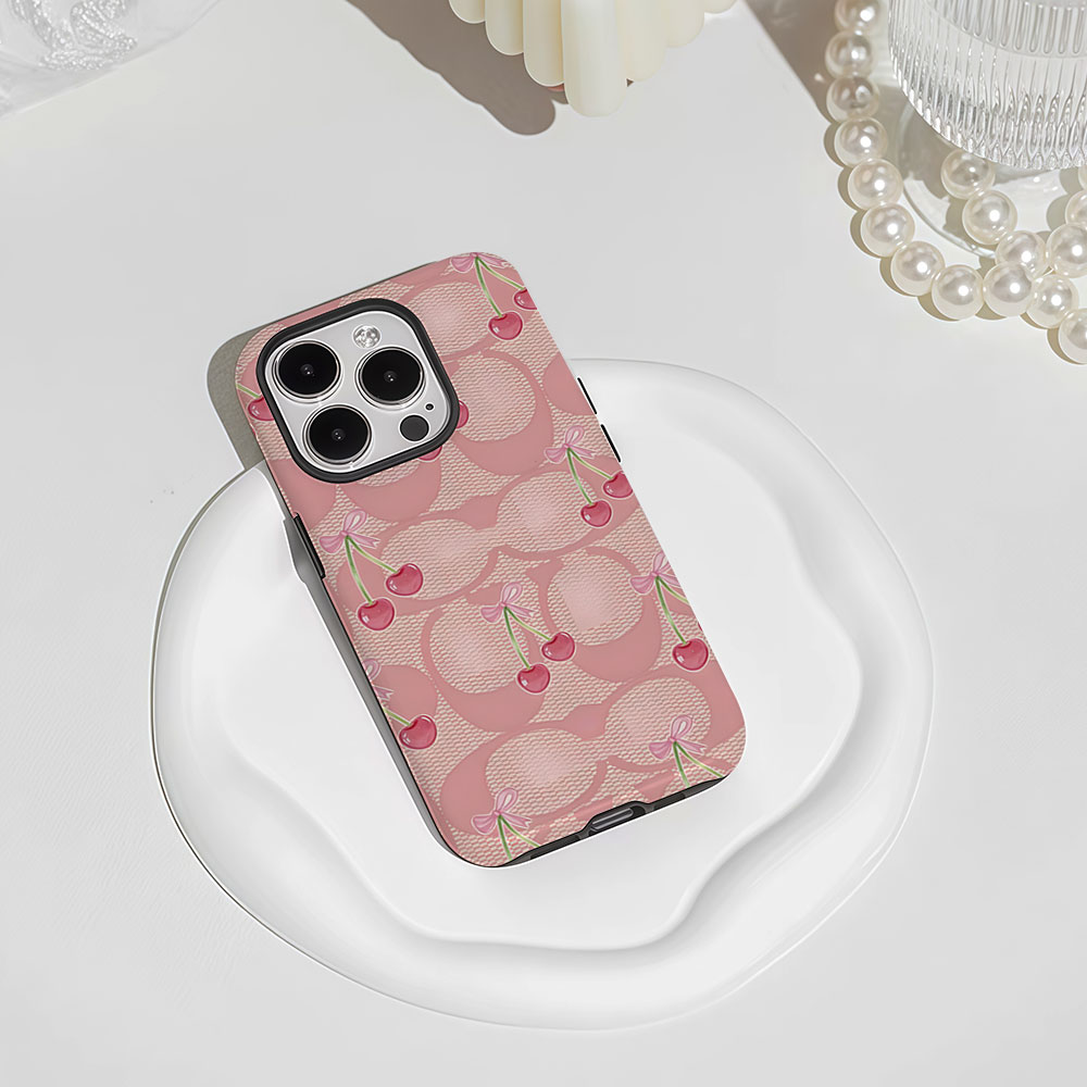 C-Coach-s Cherries 2-in-1 Phon - Phone Cases Hard ulasan dan harga