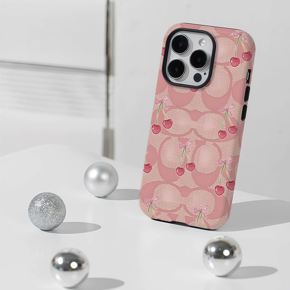 C-Coach-s Cherries 2-in-1 Phon - Phone Cases Hard ulasan dan harga