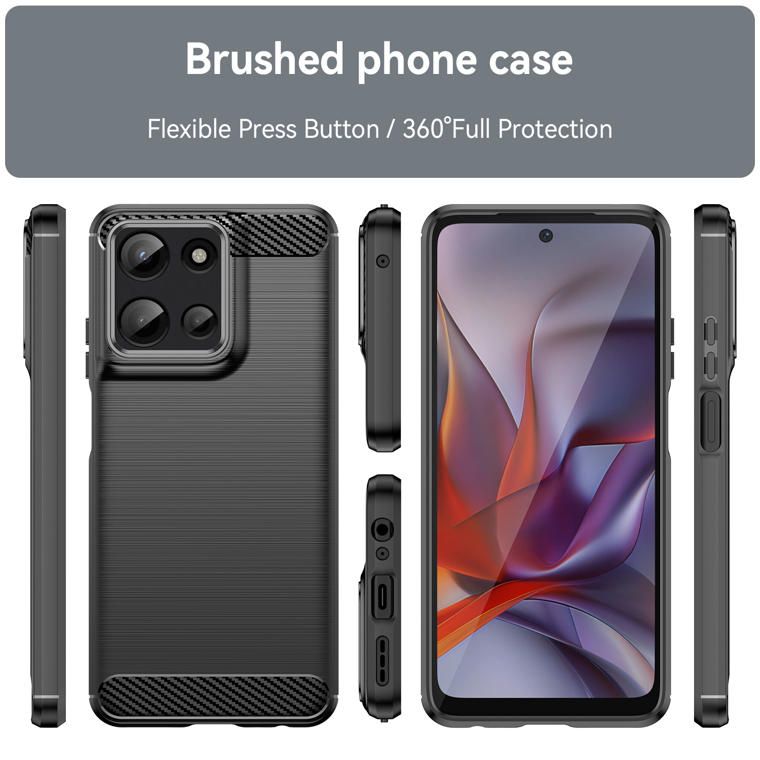 Non-Slip Flexible TPU Case for - Phone Cases Moto G 2025 ulasan dan harga