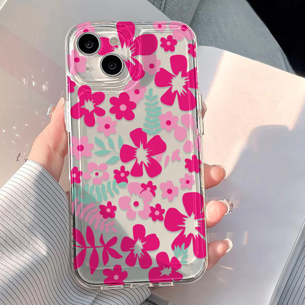 Flower Clear Phone Case For iP - Phone Cases For Girls ulasan dan harga