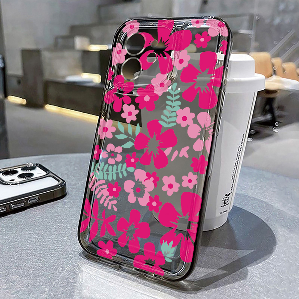 Flower Clear Phone Case For iP - Phone Cases For Girls ulasan dan harga