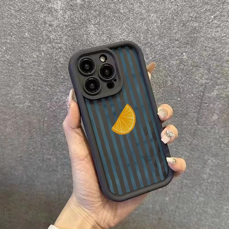 Striped Lemon Slice Pattern Ph - Phone Cases Xiaomi 14 ulasan dan harga
