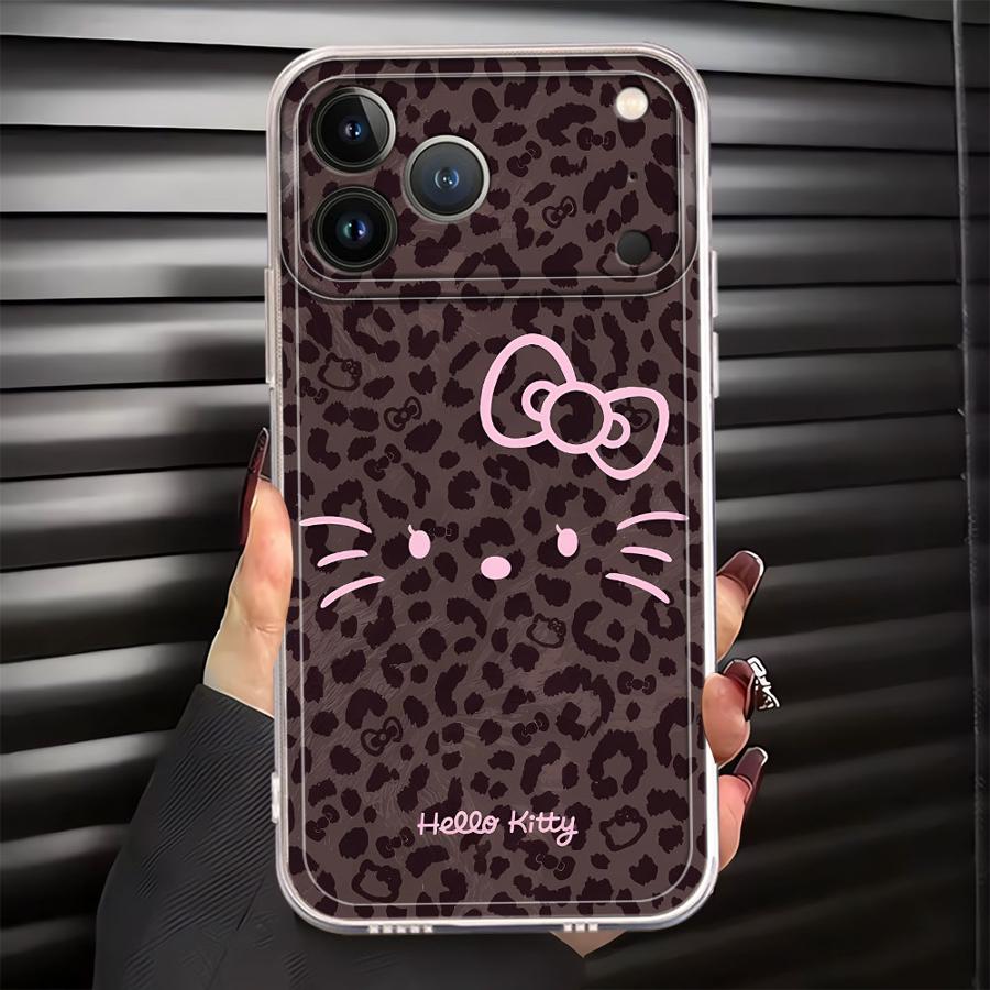 Cute Brown Leopard Hello Kitty - Phone Cases Hello Kitty ulasan dan harga