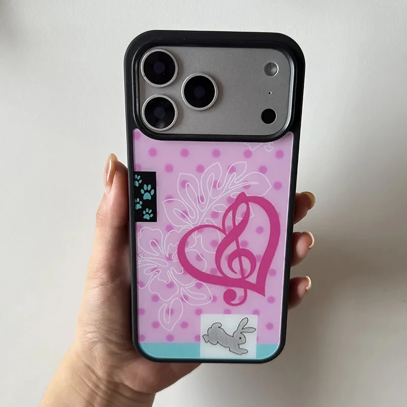 Fashion Cute Girl Pink Rabbit  - Phone Cases For Girls ulasan dan harga