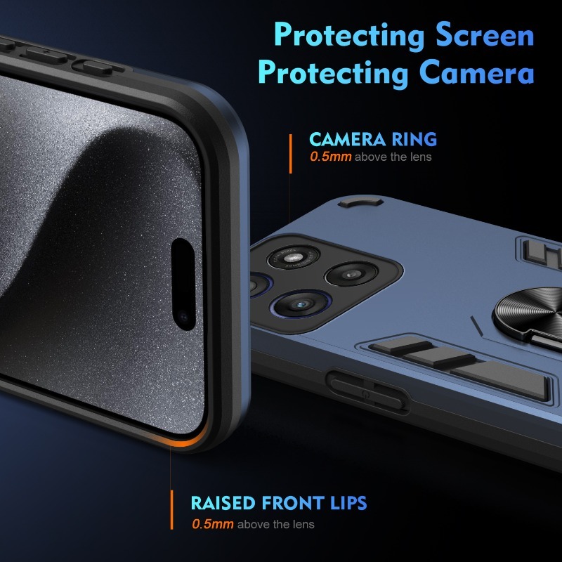 Armor Shockproof Magnetic Hold - Phone Cases Moto G 2025 ulasan dan harga
