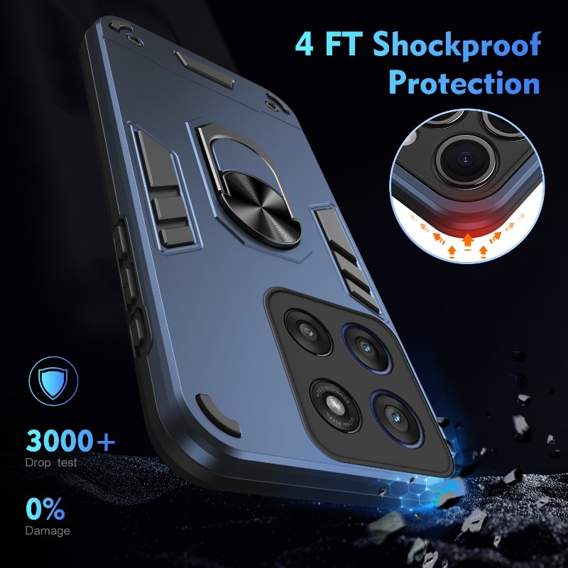 Armor Shockproof Magnetic Hold - Phone Cases Moto G 2025 ulasan dan harga