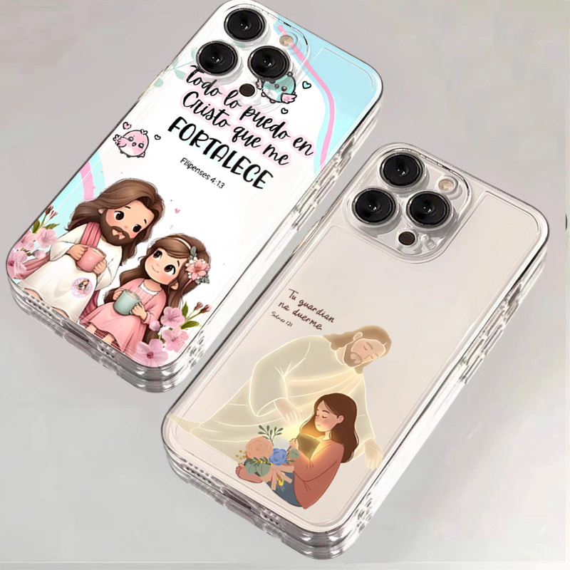 Cartoon Jesus And Me Bible Ver - Phone Cases Xiaomi 14 ulasan dan harga