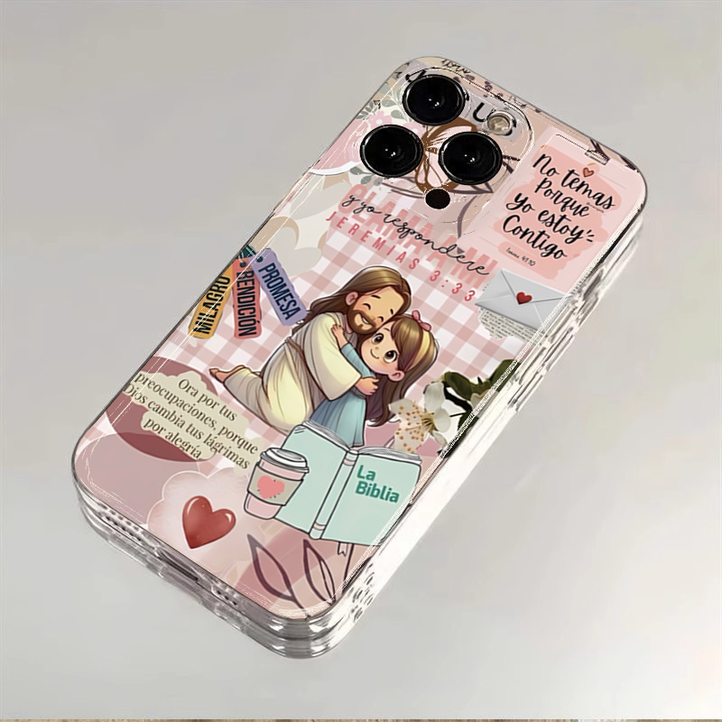 Cartoon Jesus And Me Bible Ver - Phone Cases Xiaomi 14 ulasan dan harga
