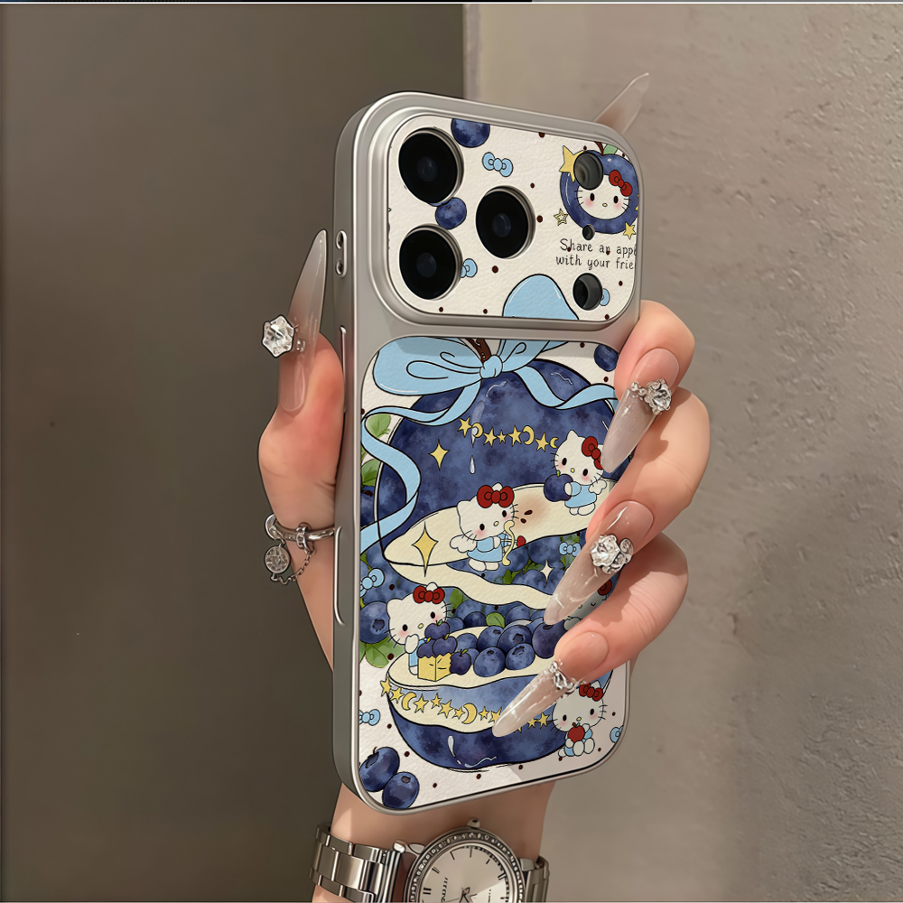 Blueberry Hello Kitty Bow Cute - Phone Cases Hello Kitty ulasan dan harga