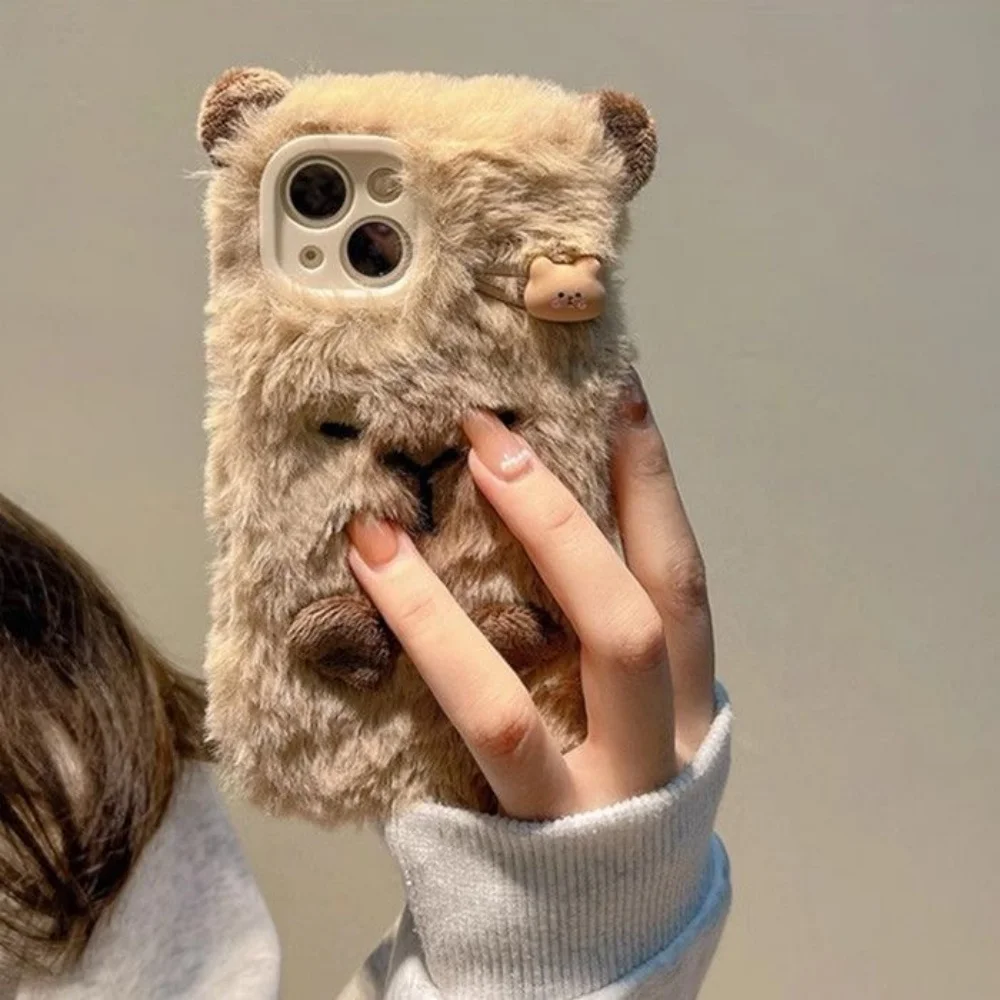 Luxury Capybara Fluffy Fur Pho - Phone Cases Casely ulasan dan harga