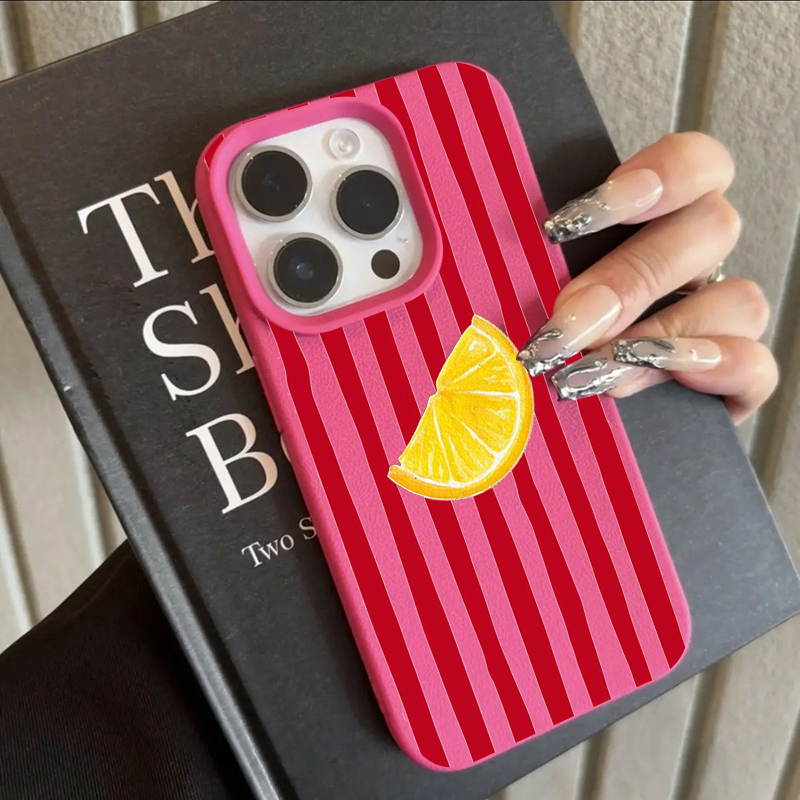 Fashion Lemon Pattern TPU Sili - Phone Cases Popular ulasan dan harga