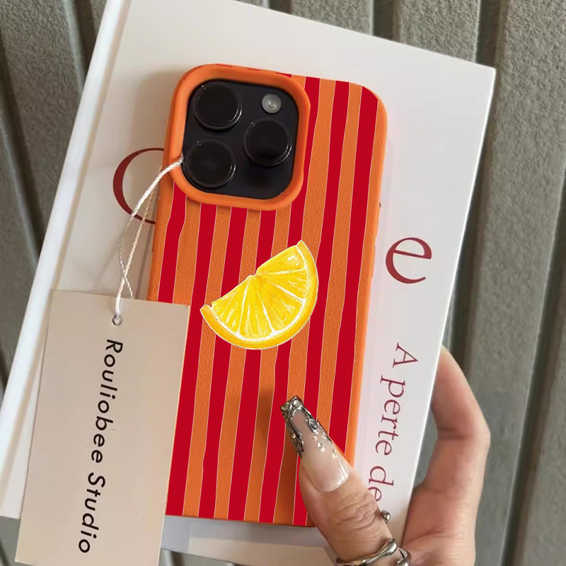 Fashion Lemon Pattern TPU Sili - Phone Cases Popular ulasan dan harga