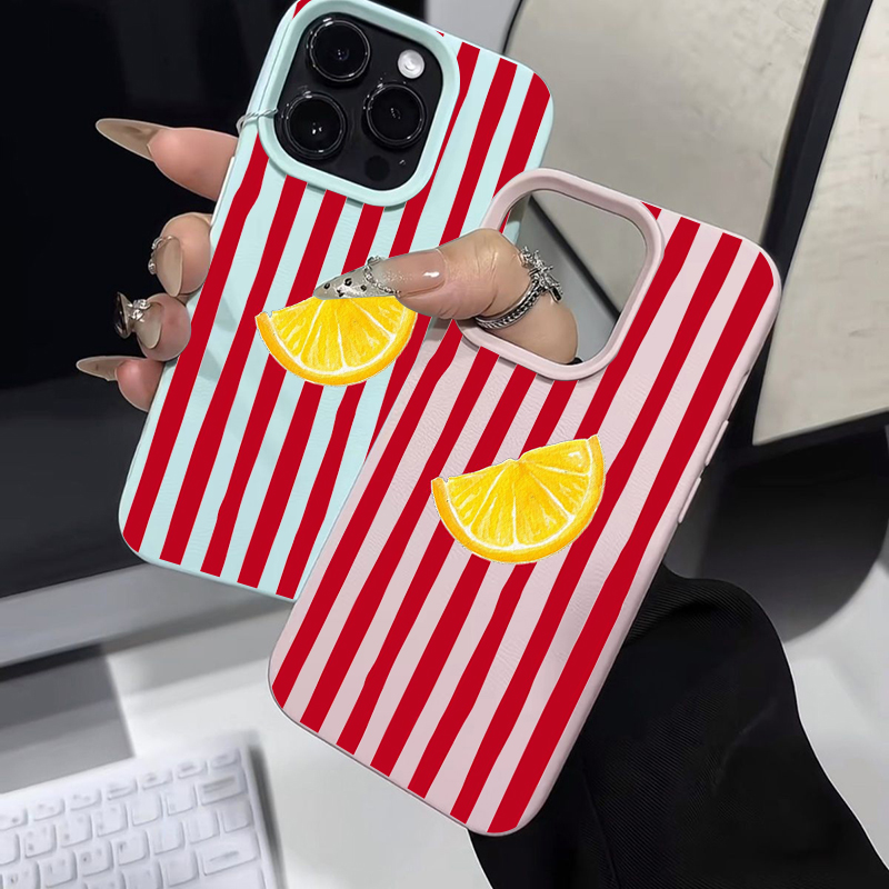 Fashion Lemon Pattern TPU Sili - Phone Cases Popular ulasan dan harga