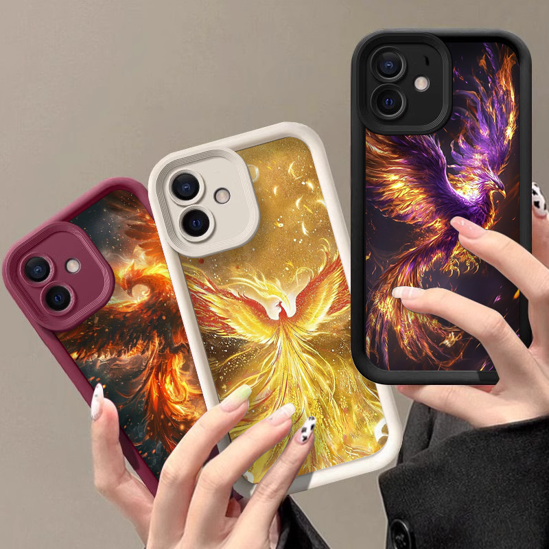 Aesthetic Golden Phoenix Fire  - Phone Cases Google Pixel 10 Pro ulasan dan harga