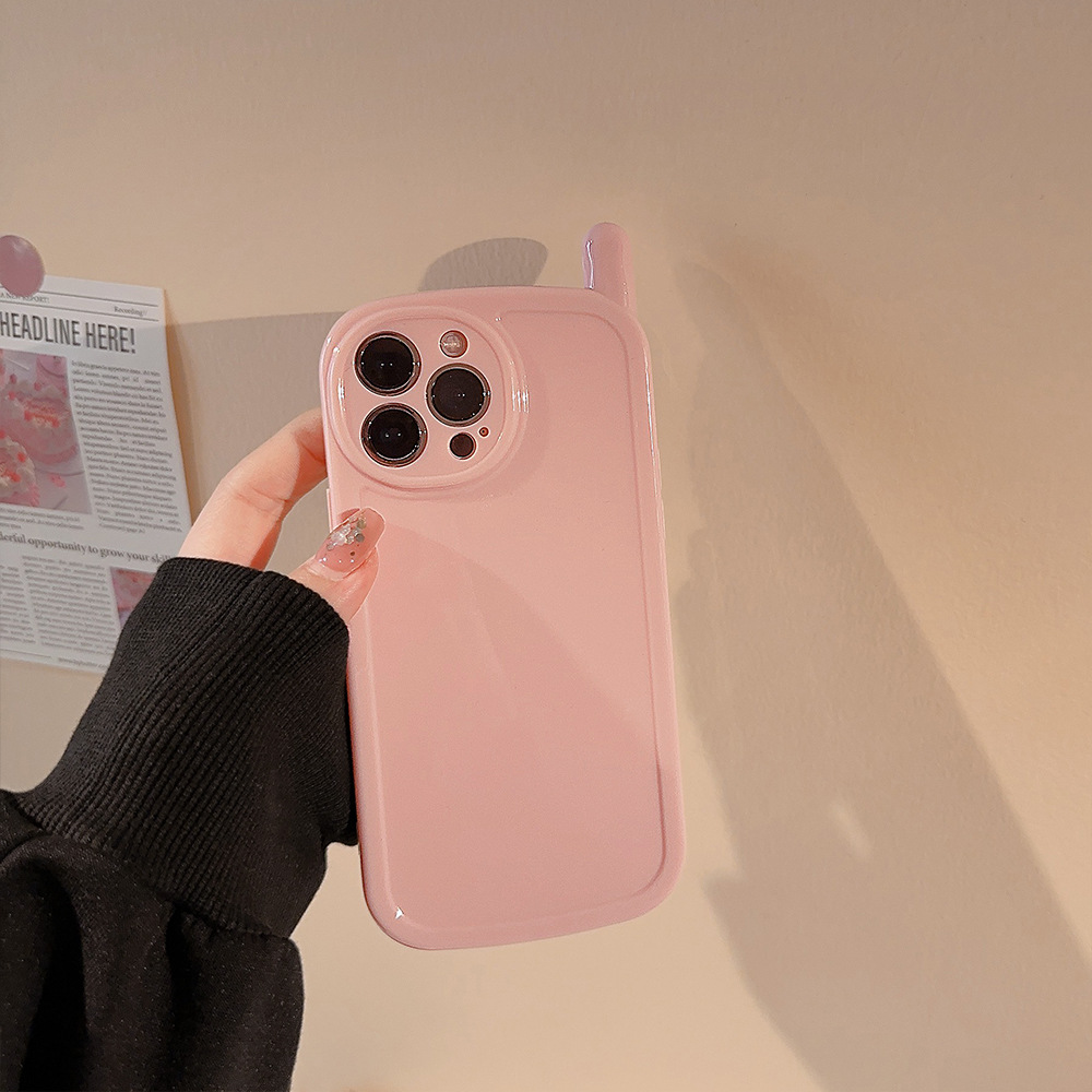 Korean Solid Colors Antenna De - Phone Cases Iphone 15 Pro Max ulasan dan harga