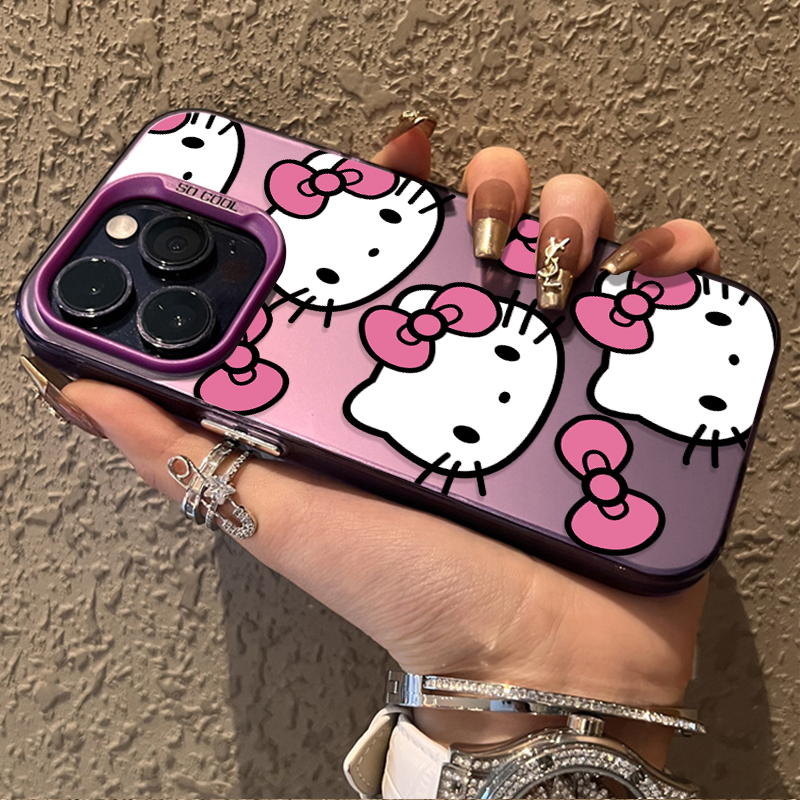 Cartoon Sanrio Hello Kitty Pho - Phone Cases Hello Kitty ulasan dan harga