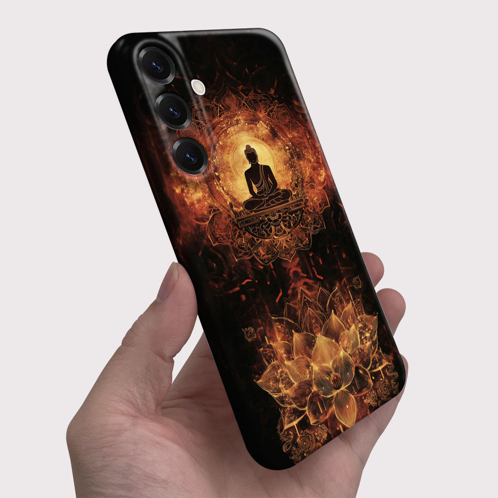 Golden Lotus Mandala Case For  - Phone Cases Hard ulasan dan harga