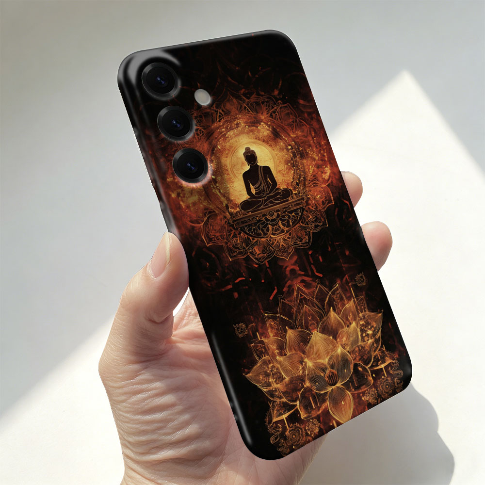 Golden Lotus Mandala Case For  - Phone Cases Hard ulasan dan harga