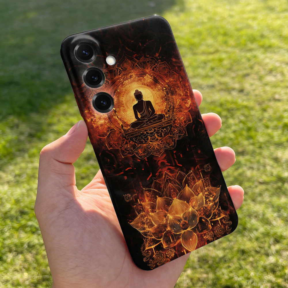 Golden Lotus Mandala Case For  - Phone Cases Hard ulasan dan harga