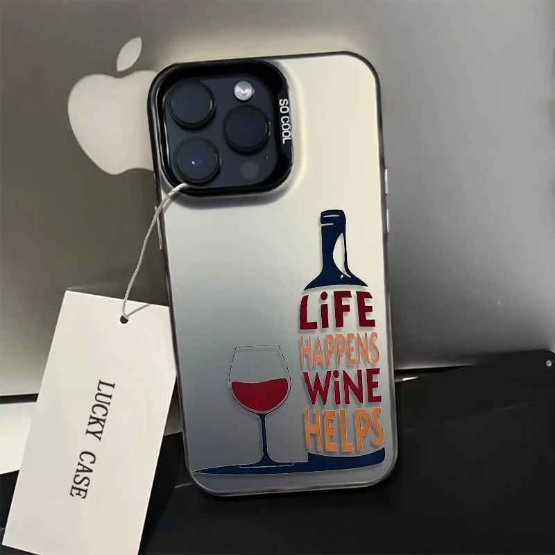 Funny Wine Quote Phone Case fo - Phone Cases For Iphone 16 ulasan dan harga