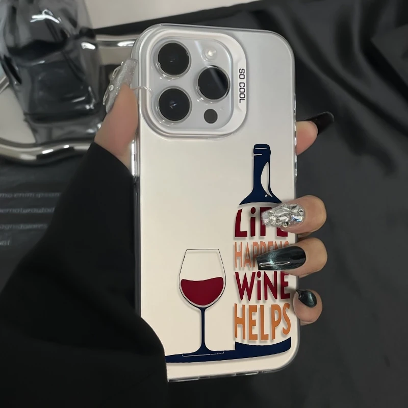 Funny Wine Quote Phone Case fo - Phone Cases For Iphone 16 ulasan dan harga