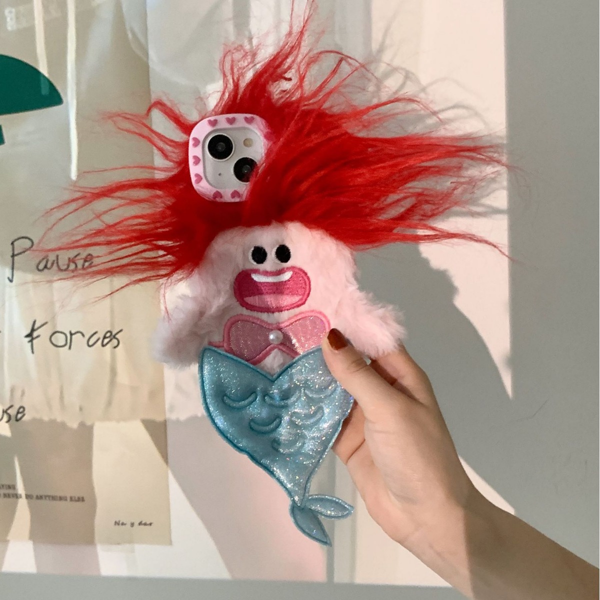 Plush Mermaid Phone Case For I - Phone Cases Ugly ulasan dan harga