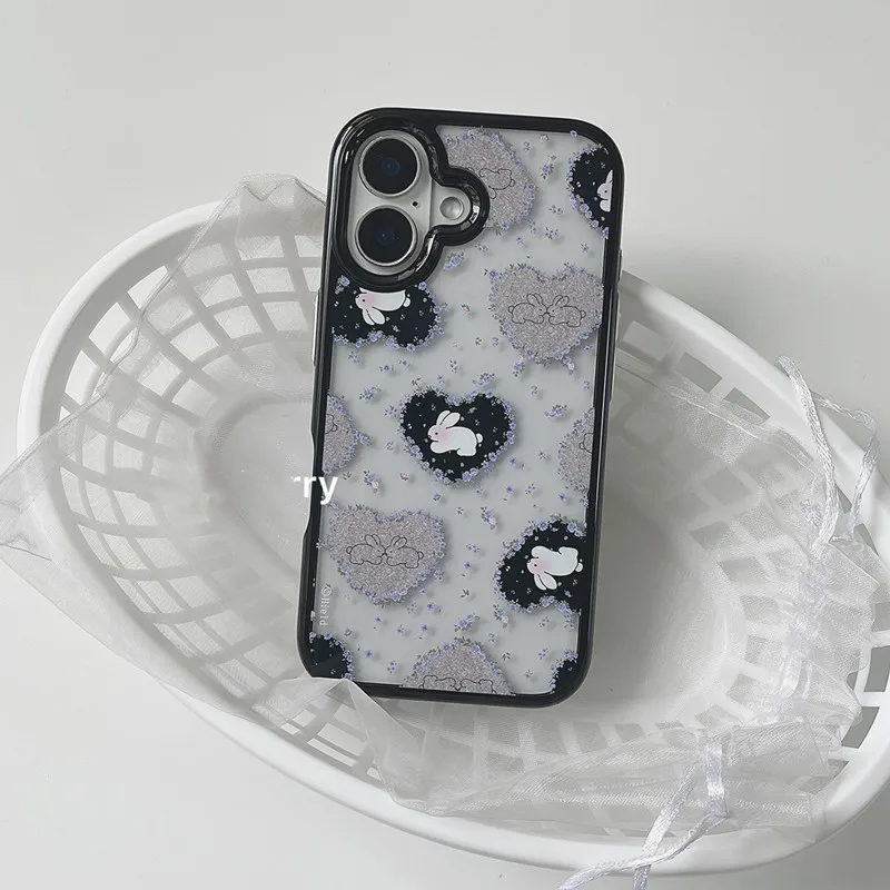 Ins Korean Retro Girl Love Rab - Phone Cases For Girls ulasan dan harga